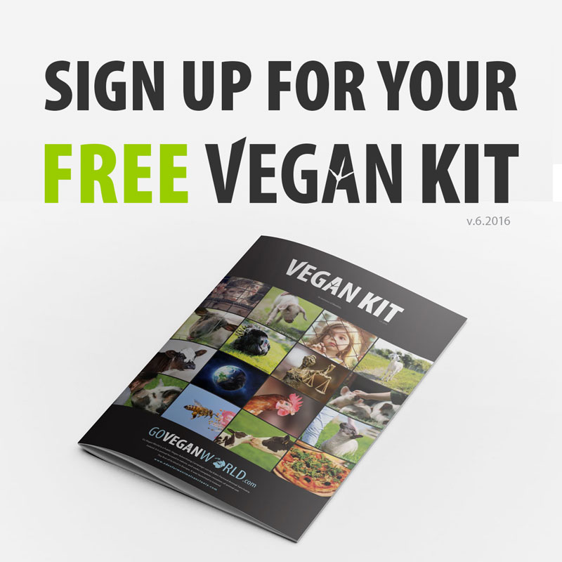 Sign Up for free vegan Kit