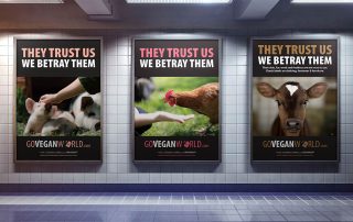 Go Vegan World mockups UK
