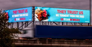 Go Vegan World Billboard Campaign UK