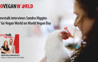 Newstalk interviews Sandra Higgins of Go Vegan World on World Vegan Day