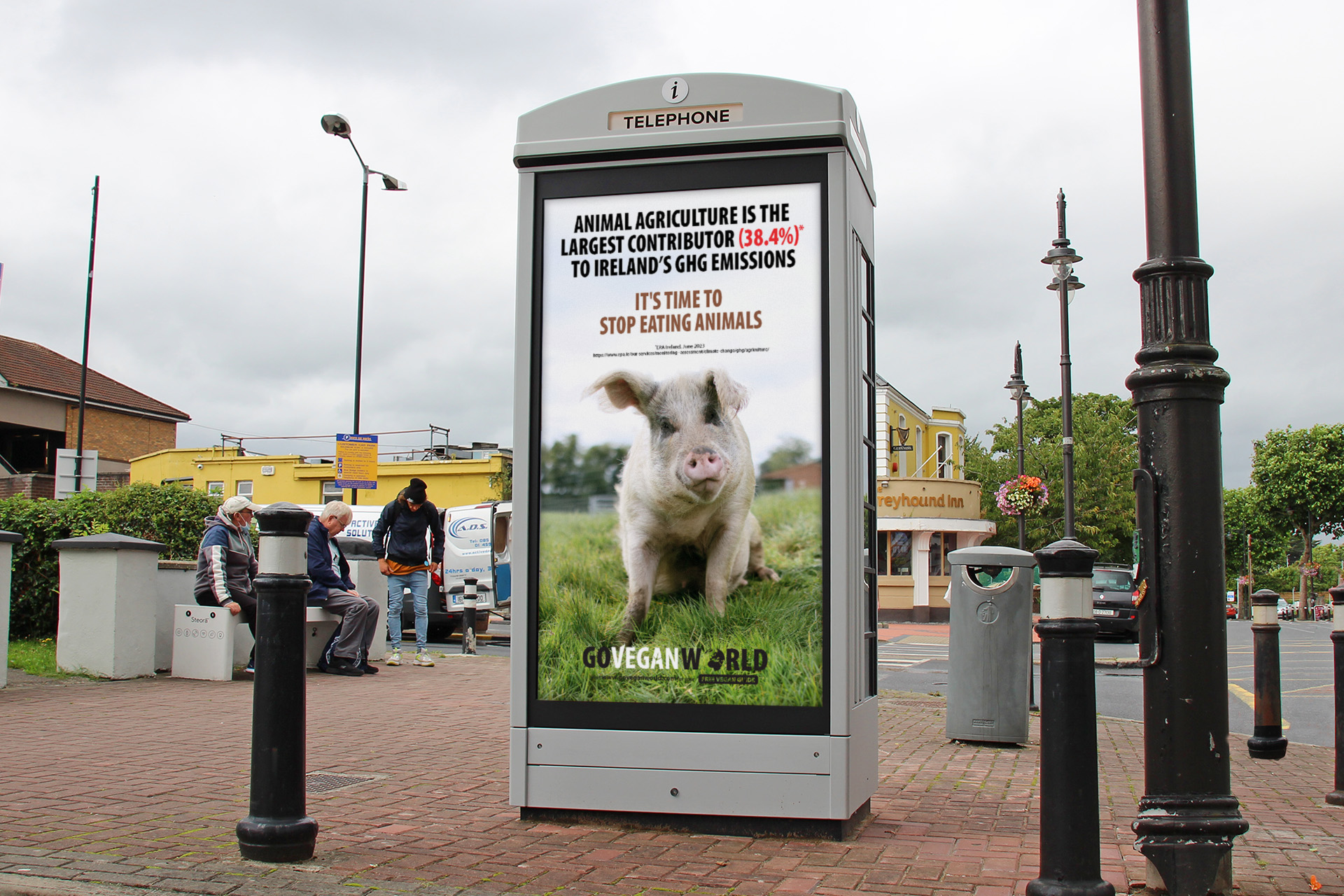 Go Vegan World - Public Vegan Advertising Campaign