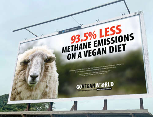 93.5% Less Methane Emissions on a Vegan Diet